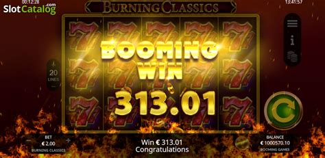burning classics free slot